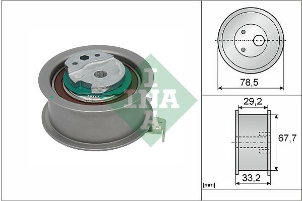 Wilmink Group WG1966369 Tensioner pulley, timing belt WG1966369: Buy near me in Poland at 2407.PL - Good price!