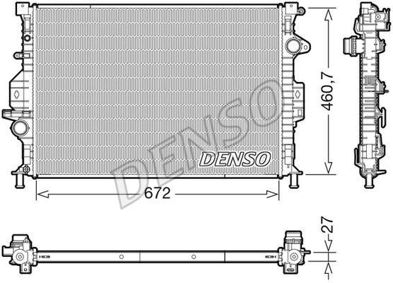 Wilmink Group WG2170163 Радіатор охолодження двигуна WG2170163: Приваблива ціна - Купити у Польщі на 2407.PL!