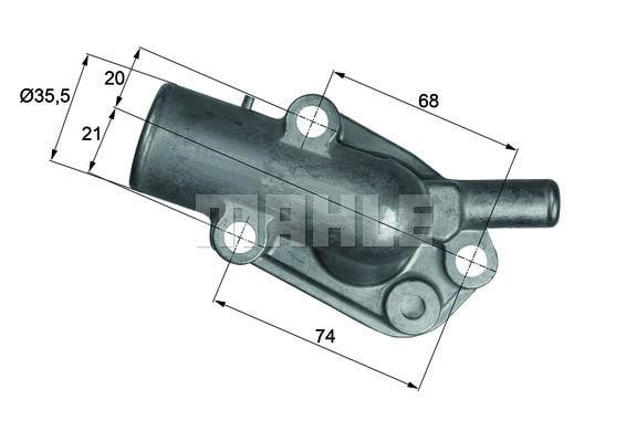 Wilmink Group WG1217627 Thermostat, coolant WG1217627: Buy near me in Poland at 2407.PL - Good price!