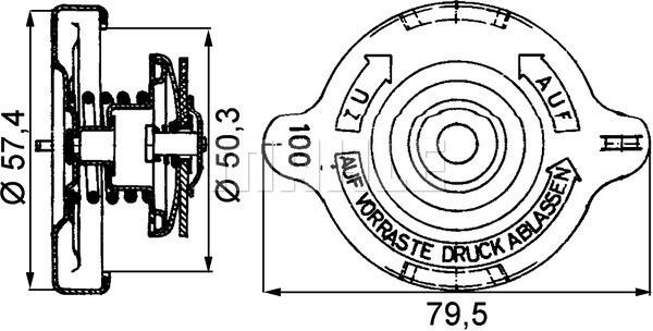 Wilmink Group WG2184219 Sealing Cap, radiator WG2184219: Buy near me in Poland at 2407.PL - Good price!