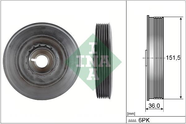 Wilmink Group WG1254405 Pulley crankshaft WG1254405: Buy near me in Poland at 2407.PL - Good price!