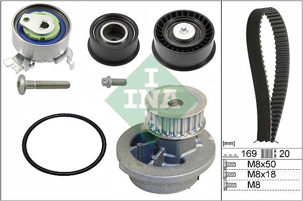 Wilmink Group WG1251224 TIMING BELT KIT WITH WATER PUMP WG1251224: Buy near me in Poland at 2407.PL - Good price!