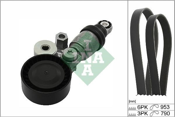 Wilmink Group WG1940791 Drive belt kit WG1940791: Buy near me in Poland at 2407.PL - Good price!