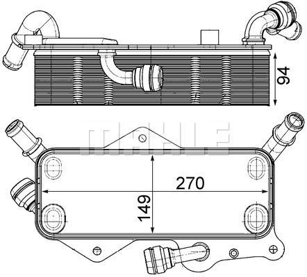 Wilmink Group WG2181167 Oil Cooler, automatic transmission WG2181167: Buy near me at 2407.PL in Poland at an Affordable price!