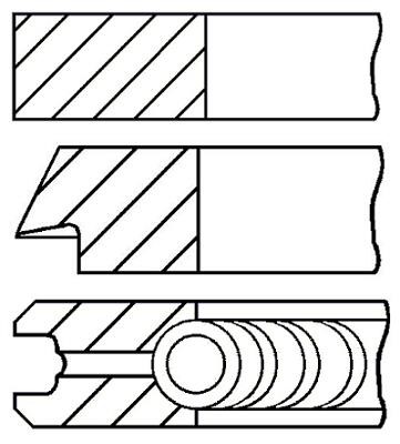 Wilmink Group WG1187843 Piston Ring Kit WG1187843: Buy near me in Poland at 2407.PL - Good price!