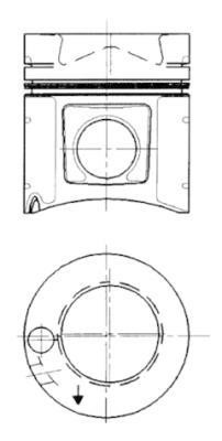 Wilmink Group WG1022205 Поршень WG1022205: Отличная цена - Купить в Польше на 2407.PL!