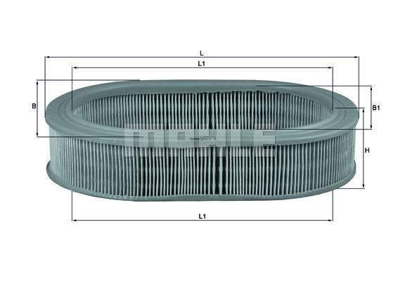 Wilmink Group WG1216722 Air filter WG1216722: Buy near me in Poland at 2407.PL - Good price!