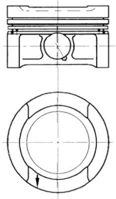 Wilmink Group WG1023204 Поршень WG1023204: Отличная цена - Купить в Польше на 2407.PL!