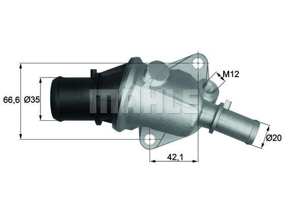 Wilmink Group WG1217556 Thermostat, coolant WG1217556: Buy near me in Poland at 2407.PL - Good price!