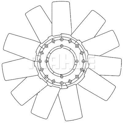Wilmink Group WG2180975 Fan impeller WG2180975: Buy near me in Poland at 2407.PL - Good price!