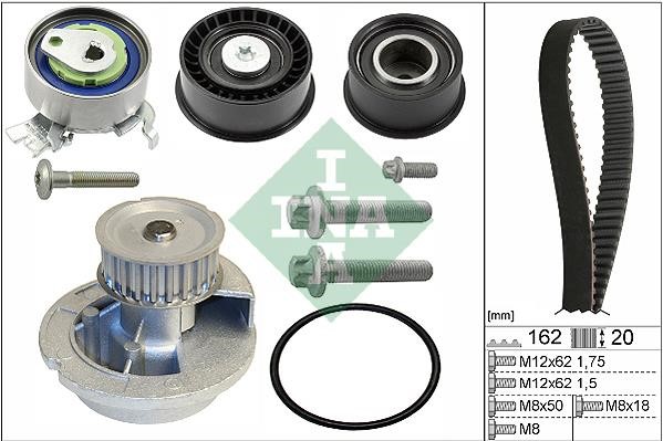 Wilmink Group WG1251800 TIMING BELT KIT WITH WATER PUMP WG1251800: Buy near me in Poland at 2407.PL - Good price!