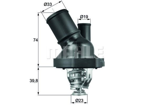 Wilmink Group WG1217638 Thermostat, coolant WG1217638: Buy near me in Poland at 2407.PL - Good price!