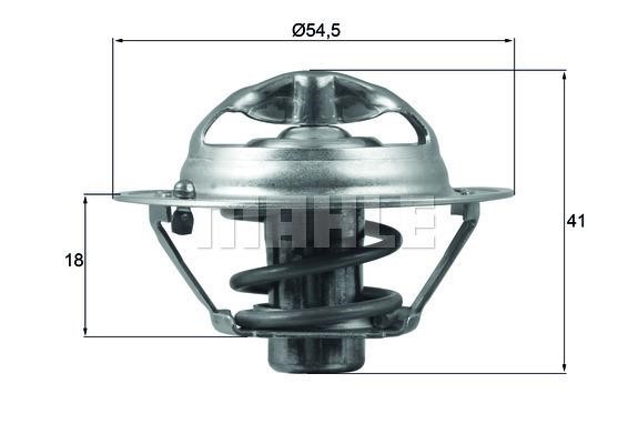 Wilmink Group WG1426527 Thermostat, coolant WG1426527: Buy near me at 2407.PL in Poland at an Affordable price!