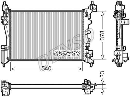 Wilmink Group WG1804884 Radiator, engine cooling WG1804884: Buy near me in Poland at 2407.PL - Good price!