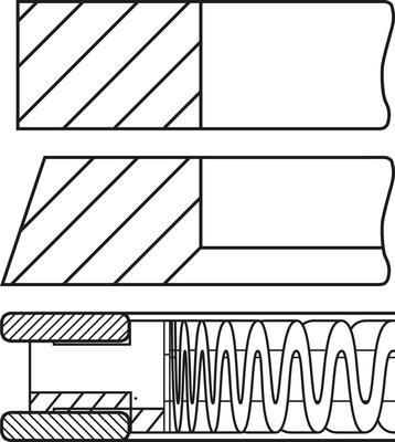 Wilmink Group WG2046389 Piston Ring Kit WG2046389: Buy near me in Poland at 2407.PL - Good price!