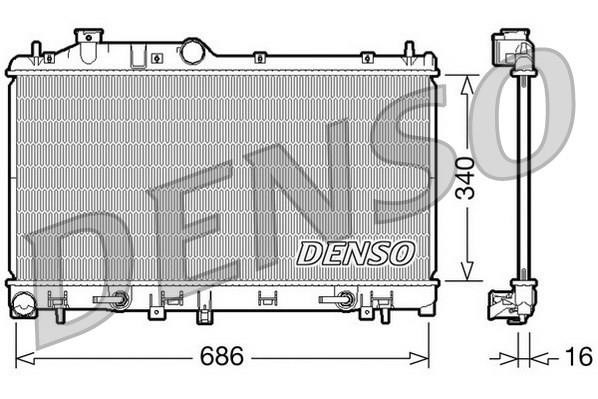 Wilmink Group WG1919556 Radiator, engine cooling WG1919556: Buy near me in Poland at 2407.PL - Good price!