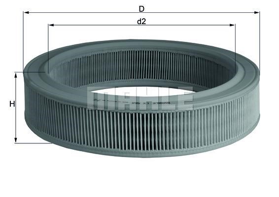 Wilmink Group WG1216608 Воздушный фильтр WG1216608: Отличная цена - Купить в Польше на 2407.PL!