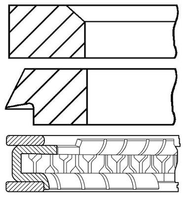 Wilmink Group WG1187092 Piston Ring Kit WG1187092: Buy near me in Poland at 2407.PL - Good price!