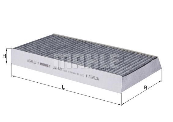 Wilmink Group WG1215703 Filter, interior air WG1215703: Buy near me in Poland at 2407.PL - Good price!