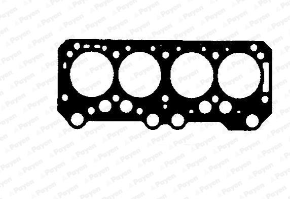 Wilmink Group WG1176694 Gasket, cylinder head WG1176694: Buy near me at 2407.PL in Poland at an Affordable price!