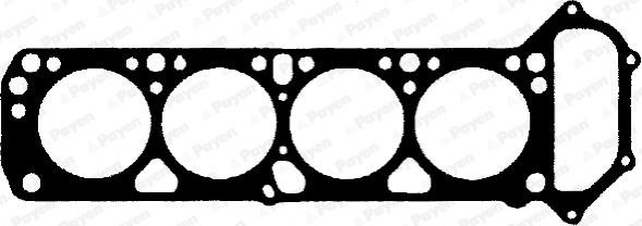 Wilmink Group WG1178240 Gasket, cylinder head WG1178240: Buy near me at 2407.PL in Poland at an Affordable price!