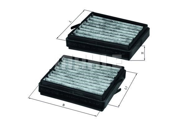 Wilmink Group WG1215763 Activated Carbon Cabin Filter WG1215763: Buy near me at 2407.PL in Poland at an Affordable price!