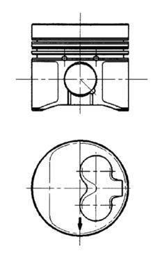 Wilmink Group WG1022261 Поршень WG1022261: Отличная цена - Купить в Польше на 2407.PL!