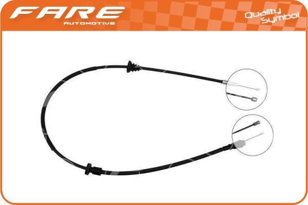 Fare 19206 Cable Pull, parking brake 19206: Buy near me in Poland at 2407.PL - Good price!