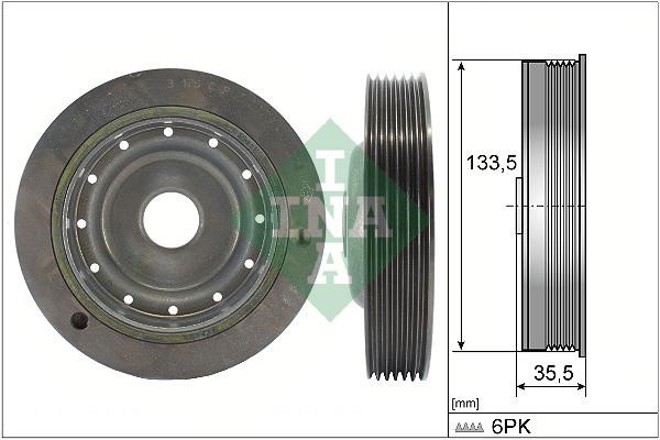 Wilmink Group WG1254406 Pulley crankshaft WG1254406: Buy near me in Poland at 2407.PL - Good price!