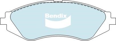 Bendix USA DB1347 GCT Тормозные колодки дисковые, комплект DB1347GCT: Отличная цена - Купить в Польше на 2407.PL!