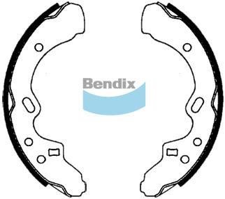 Bendix USA BS1637 Brake shoe set BS1637: Buy near me in Poland at 2407.PL - Good price!