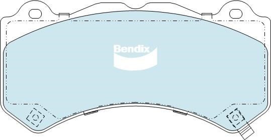 Bendix USA DB2375 ULT Тормозные колодки дисковые, комплект DB2375ULT: Отличная цена - Купить в Польше на 2407.PL!