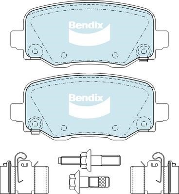 Bendix USA DB2338 4WD Brake Pad Set, disc brake DB23384WD: Buy near me in Poland at 2407.PL - Good price!