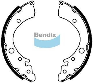 Bendix USA BS1613 Колодки тормозные барабанные, комплект BS1613: Отличная цена - Купить в Польше на 2407.PL!