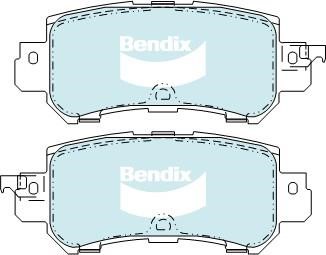 Bendix USA DB2227 HD Тормозные колодки дисковые, комплект DB2227HD: Отличная цена - Купить в Польше на 2407.PL!