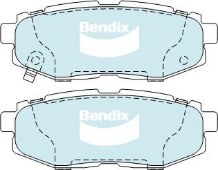 Bendix USA DB1789 GCT Brake Pad Set, disc brake DB1789GCT: Buy near me in Poland at 2407.PL - Good price!