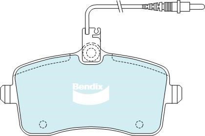 Bendix USA DB2025 EURO+ Klocki hamulcowe, zestaw DB2025EURO: Atrakcyjna cena w Polsce na 2407.PL - Zamów teraz!