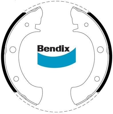 Bendix USA BS1368 Brake shoe set BS1368: Buy near me in Poland at 2407.PL - Good price!