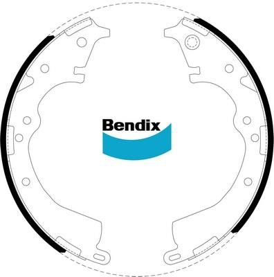 Bendix USA BS1768 Колодки тормозные барабанные, комплект BS1768: Купить в Польше - Отличная цена на 2407.PL!