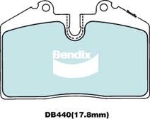 Bendix USA DB440 GCT Brake Pad Set, disc brake DB440GCT: Buy near me in Poland at 2407.PL - Good price!