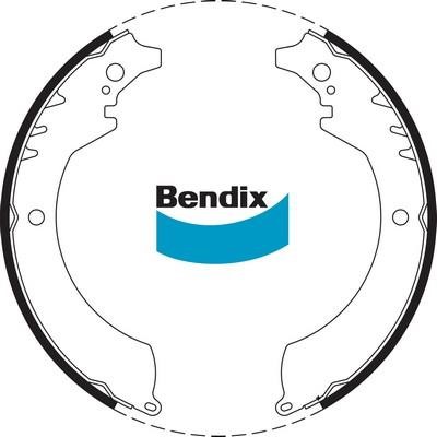 Bendix USA BS1607 Brake shoe set BS1607: Buy near me in Poland at 2407.PL - Good price!