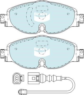 Bendix USA DB2383 EURO+ Brake Pad Set, disc brake DB2383EURO: Buy near me in Poland at 2407.PL - Good price!