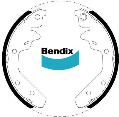 Bendix USA BS1789 Колодки тормозные барабанные, комплект BS1789: Отличная цена - Купить в Польше на 2407.PL!