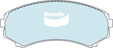 Bendix USA DB1388 -4WD Scheibenbremsbeläge, Set DB13884WD: Kaufen Sie zu einem guten Preis in Polen bei 2407.PL!