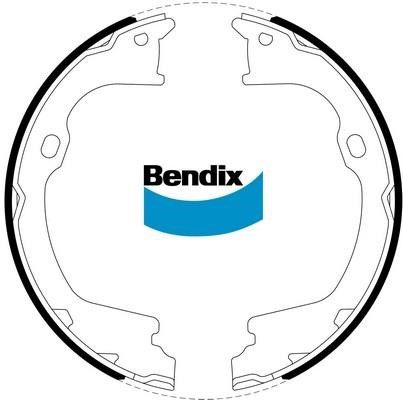 Bendix USA BS5263 Колодки тормозные стояночного тормоза BS5263: Отличная цена - Купить в Польше на 2407.PL!