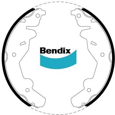 Bendix USA BS1754 Brake shoe set BS1754: Buy near me in Poland at 2407.PL - Good price!