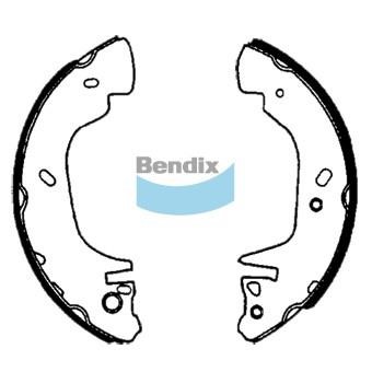 Bendix USA BS1738 Brake shoe set BS1738: Buy near me in Poland at 2407.PL - Good price!