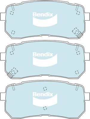 Bendix USA DB2447 HD Klocki hamulcowe, zestaw DB2447HD: Dobra cena w Polsce na 2407.PL - Kup Teraz!