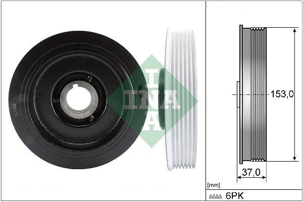 Wilmink Group WG1254383 Pulley crankshaft WG1254383: Buy near me in Poland at 2407.PL - Good price!