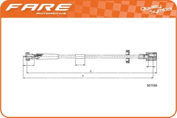 Fare 27545 Tacho Shaft 27545: Buy near me in Poland at 2407.PL - Good price!